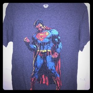 Superman T Shirt Size M